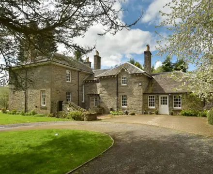 Beautiful former manse with party barn and stunning views : The Old Manse At Farleyer~2 (Large)