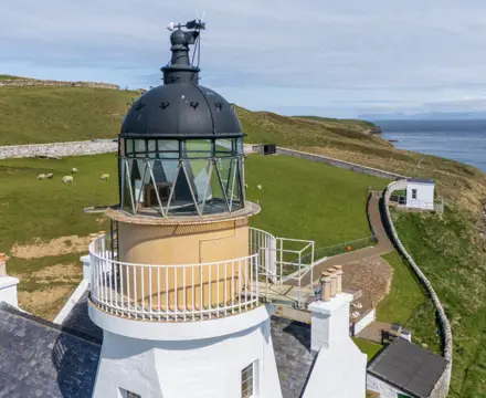 Historic Lighthouse Converted Into Unique Home Can be Yours: Holborn Head Lighthouse