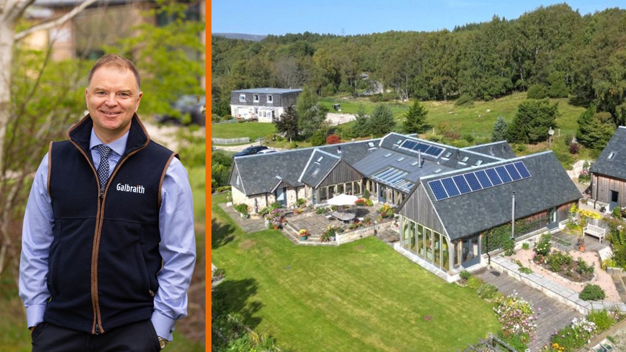 Superb energy-efficient home with fabulous views to the Cairngorms : Rod Christie | Docharn House