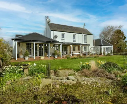 Superb Equestrian Property With Lovely Views : West Boghall Image 1