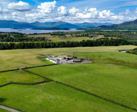 Residential equestrian and agricultural unit for sale within Loch Lomond and the Trossachs National Park : Mains Of Kilmaronock
