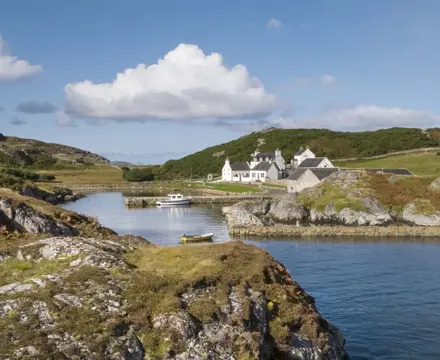 Scottish coastal estate with private island : Rispond Lodge Estate 1 (Large)