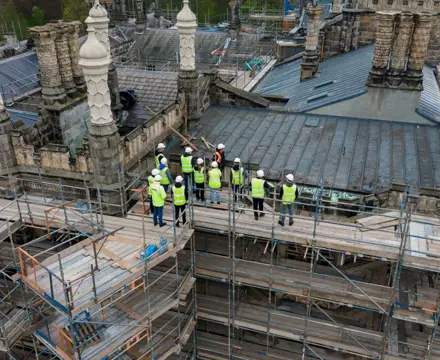 Next generation building skills for the future: Napier Site Visit With Galbraith 1